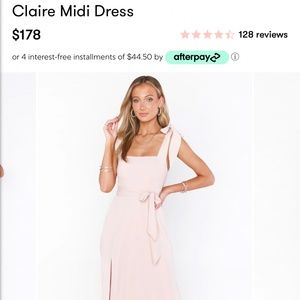 Show Me Your Mumu Claire Midi Dress